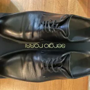 Sergio Rossi | Shoes | Sergio Rossi Men Black Oxford Leather  display picture 3